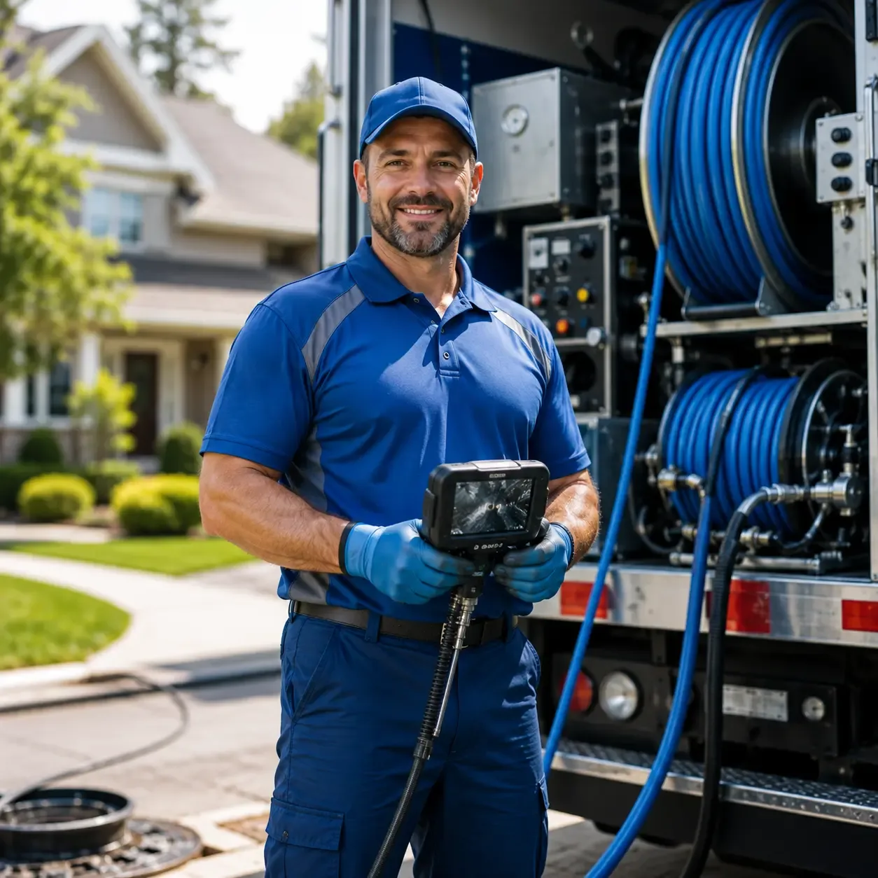 Local outdoor drain cleaning specialists in Sterling City, TX